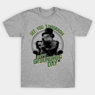 Happy Groundhog Day T-Shirt